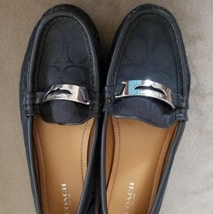 Coach signature loafers